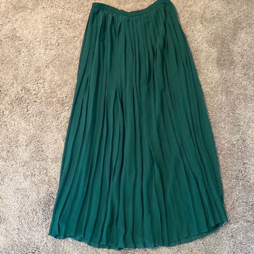 Maxi skirt brand new hunter green